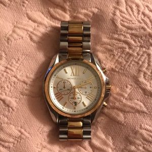 Michael Kors Silver and Gold Women’s Watch